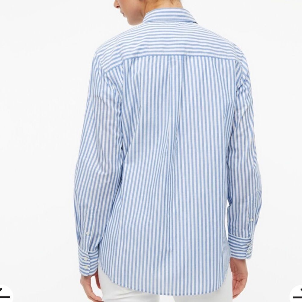 J.Crew High-low Relaxed Button-up NWT - image 3